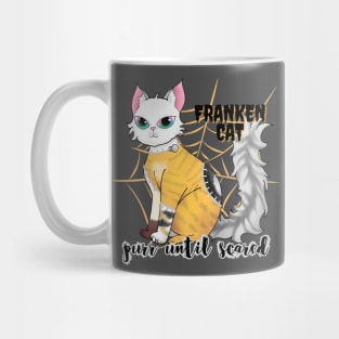 Frankencat, the purrfect Halloween pet Mug